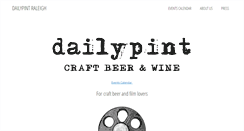 Desktop Screenshot of dailypint.com